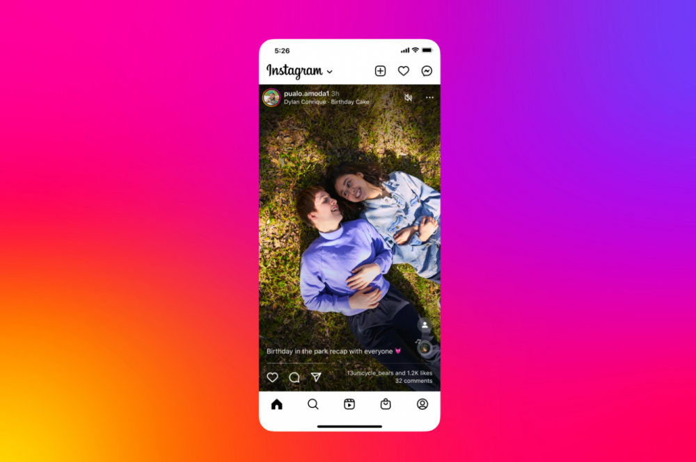Instagram, daha sürükleyici bir video içerik deneyimini test ediyor